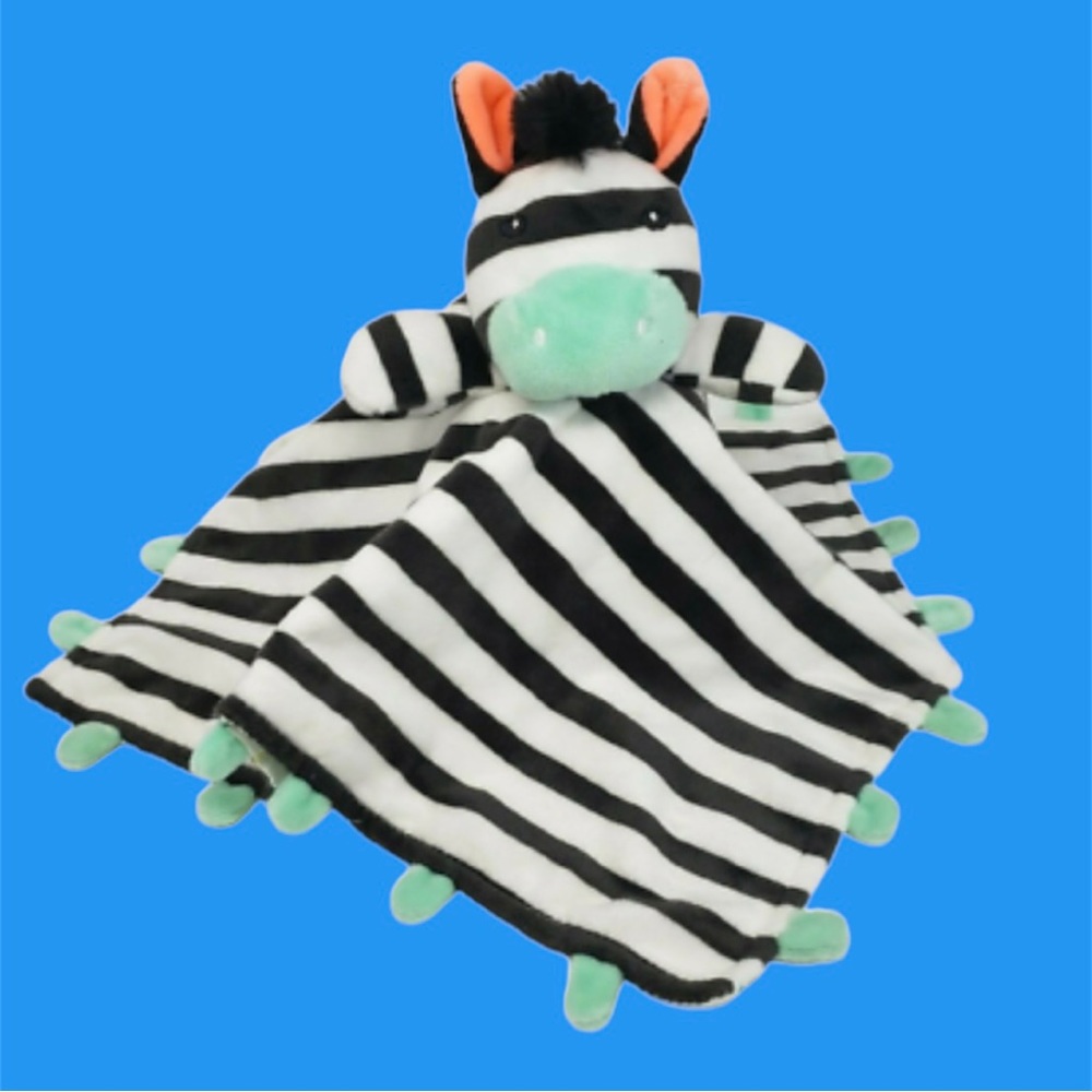 Oh Joy Target Zebra striped lovey security blanket